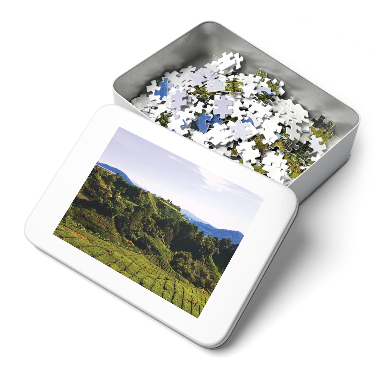 Jigsaw Puzzle & Tin: Original Photo, Cameron Highlands, Malaysia (2014), Vibrant Glossy Puzzle, Nature Lover's Gift, 30 to 500 Pcs