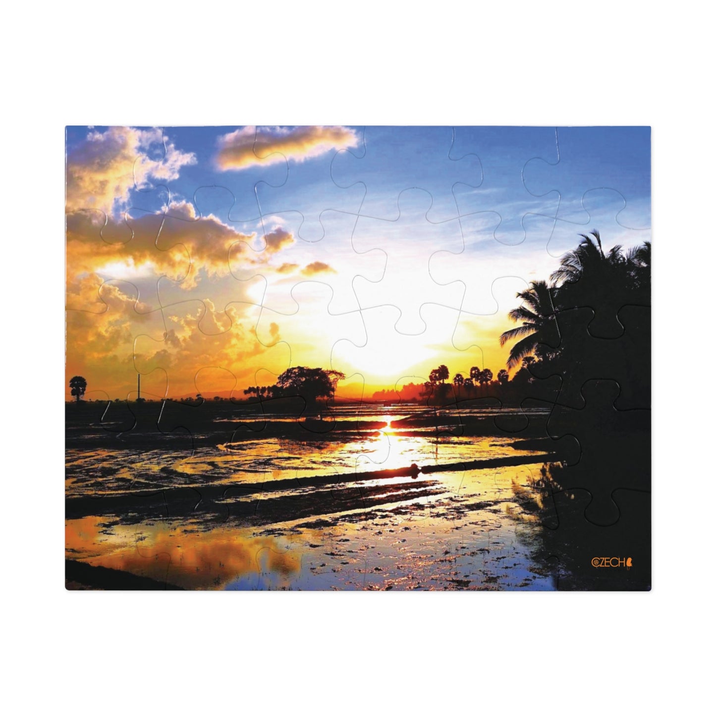 Jigsaw Puzzle & Tin: Original Photo, Trincomalee, Sri Lanka (2015), Vibrant Glossy Puzzle, Nature Lover's Gift, 30 to 500 Pcs