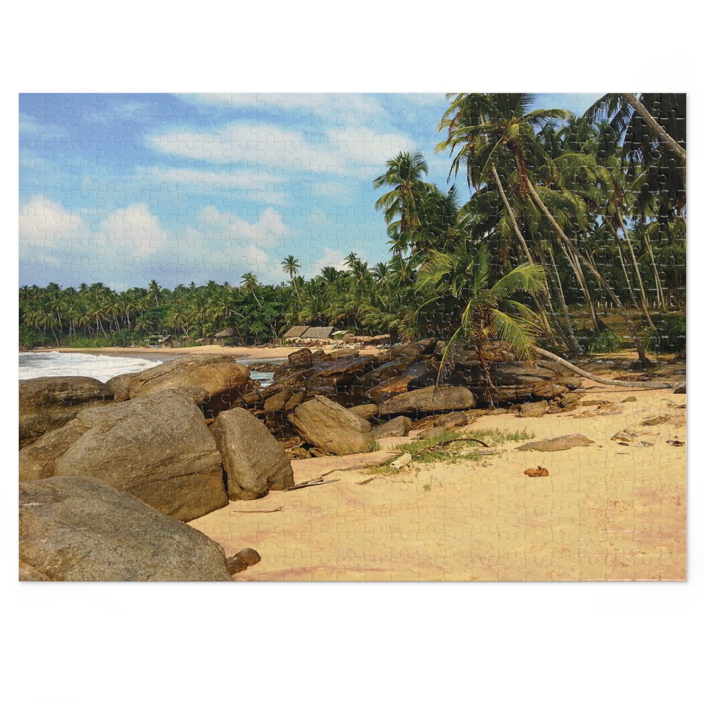 Jigsaw Puzzle: Original Photo, Tangalle, Sri Lanka (2013), Vibrant Glossy Puzzle, Nature Lover's Gift, 30 to 500 Pieces