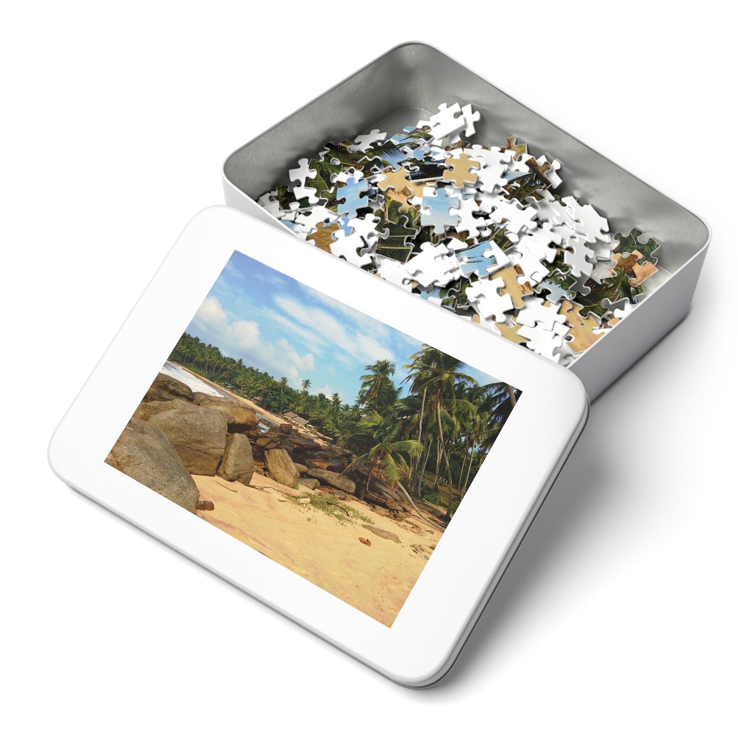 Jigsaw Puzzle: Original Photo, Tangalle, Sri Lanka (2013), Vibrant Glossy Puzzle, Nature Lover's Gift, 30 to 500 Pieces