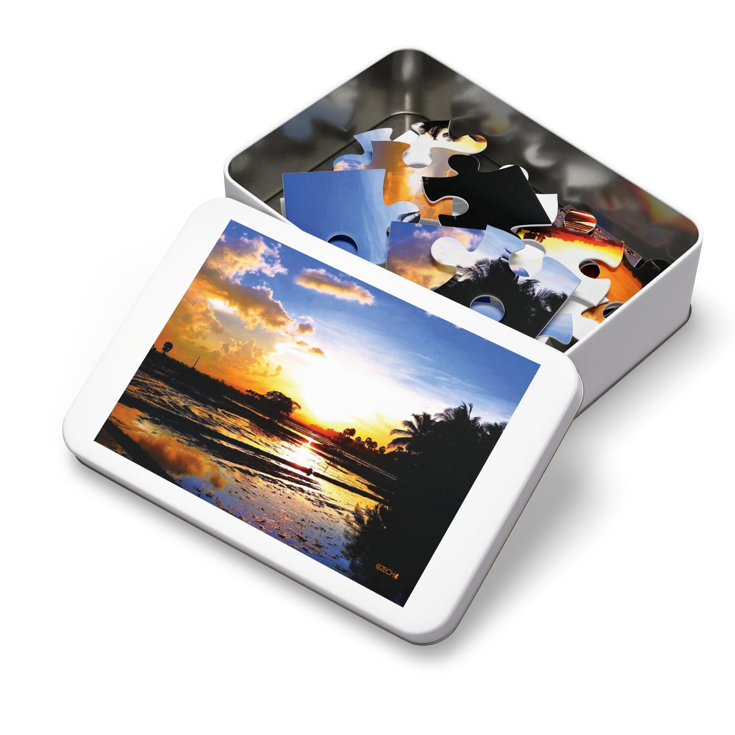 Jigsaw Puzzle & Tin: Original Photo, Trincomalee, Sri Lanka (2015), Vibrant Glossy Puzzle, Nature Lover's Gift, 30 to 500 Pcs