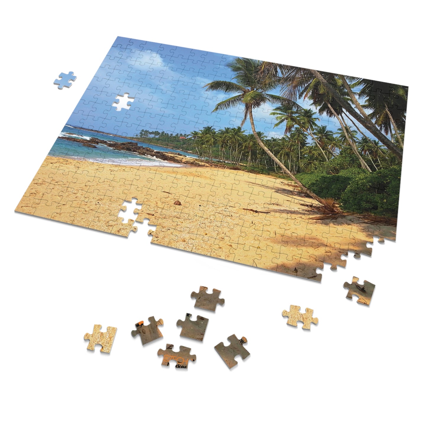 Jigsaw Puzzle: Original Photo, Tangalle, Sri Lanka (2013), Vibrant Glossy Puzzle, Nature Lover's Gift, 30 to 500 Pieces